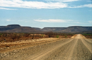 Unterwegs zum Grootberg Pass, Namibia